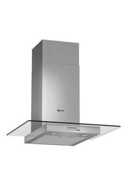 Neff D86Er22N0B 60Cm Built-In Chimney Cooker Hood - Stainless Steel